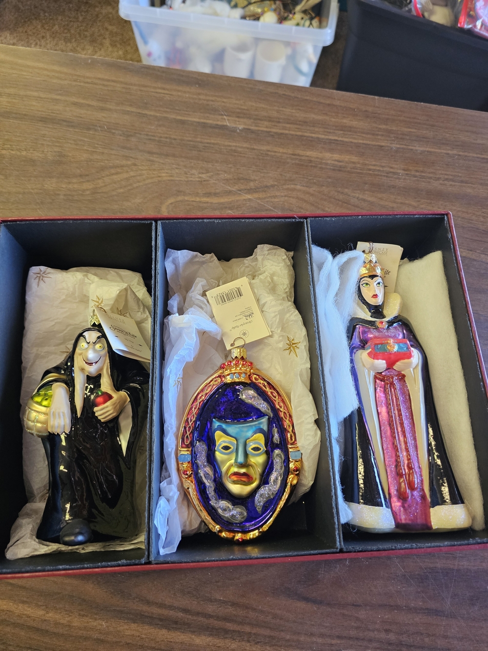 Christopher Radko Ornaments (3)💜💙❤️